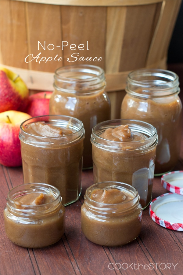 easy applesauce recipe: super-smooth and no peeling required