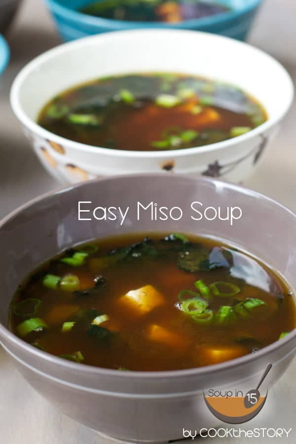 Miso soup is so rich and tasty. This quick miso soup recipe comes together in under 15 minutes. Now you can have that rich and comforting Japanese restaurant favorite at home in no time.